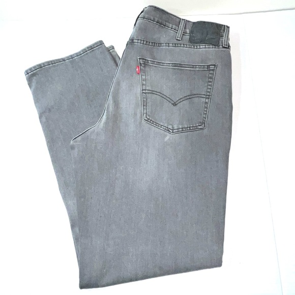 Levi’s 541‎ Jeans Men’s 40/34 Gray Denim Athletic Fit Taper Classic Rocker - Picture 1 of 7